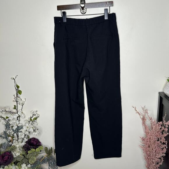 ABERCROMBIE & FITCH Sloane Tailored Wide Leg Pant Black Sz 31/12 {X52} - Picture 5 of 7